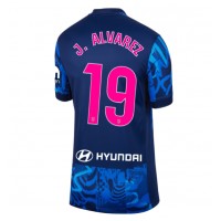 Camiseta Atletico Madrid Julian Alvarez #19 Tercera Equipación para mujer 2024-25 manga corta